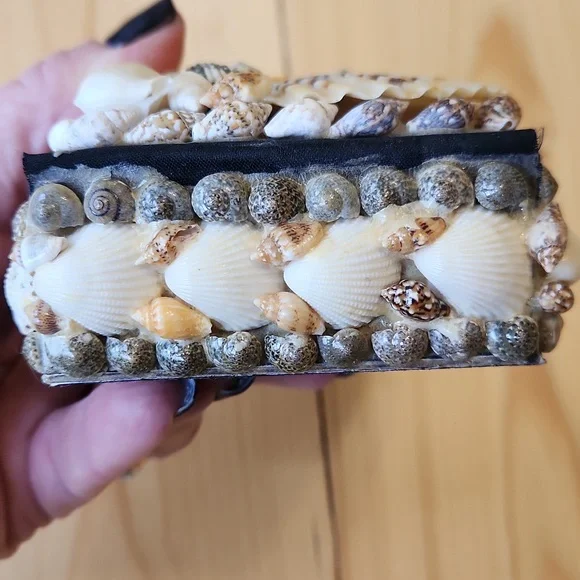Sea Shell Box Trinkets Jewelry - Picture 7 of 12